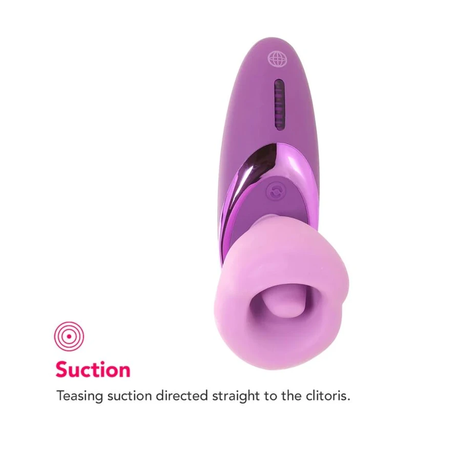 FANTASY FOR HER - PLEASURE SUCKER VIBRATOR PURPLE
